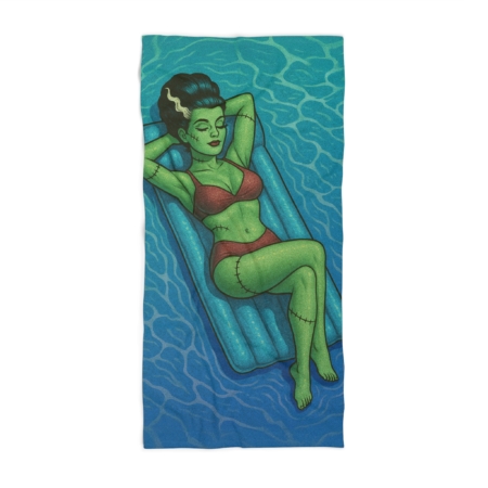 Frankie's Girl Tropical Beach Towel